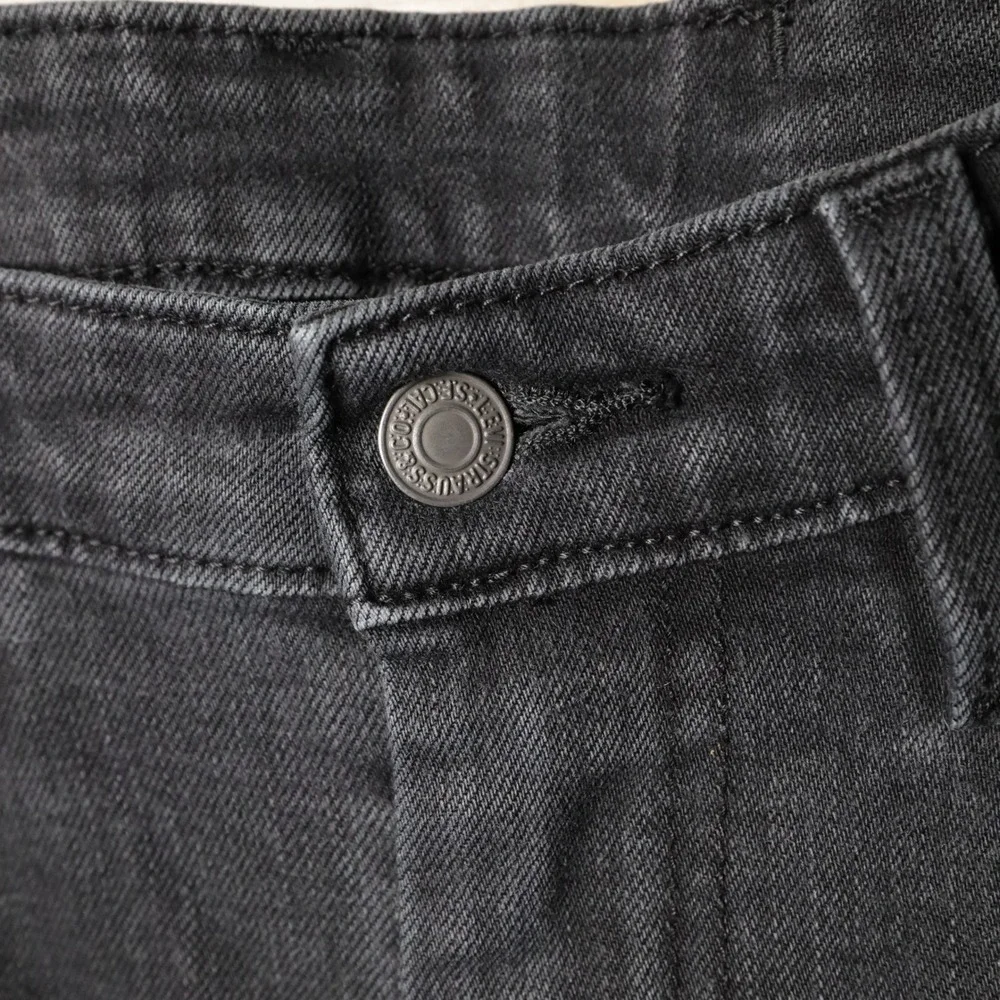 Levi's 511 Mens‎ Jeans Black Slim Fit Stretch Size 34x34